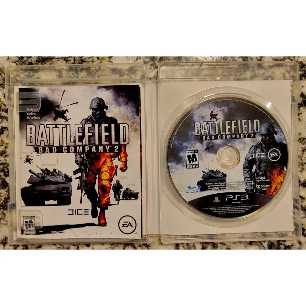 SONY PLAYSTATION 3 PS3: Battlefield: Bad Company 2,TESTED & WORKING, FAST SHIP